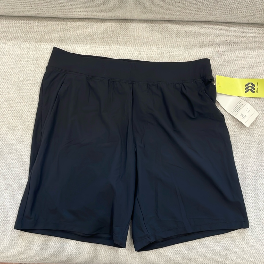 7” Dry-Fit Black Gym Shorts